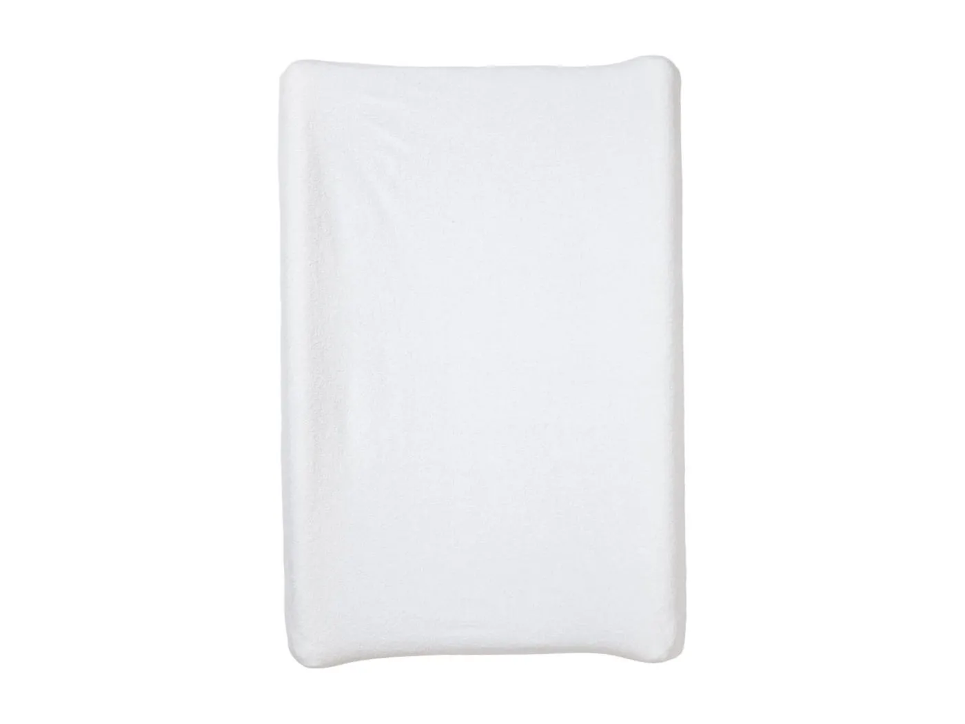Wickelauflagenbezug 50 x 70 aus Baumwolle/Polyester – Weiß