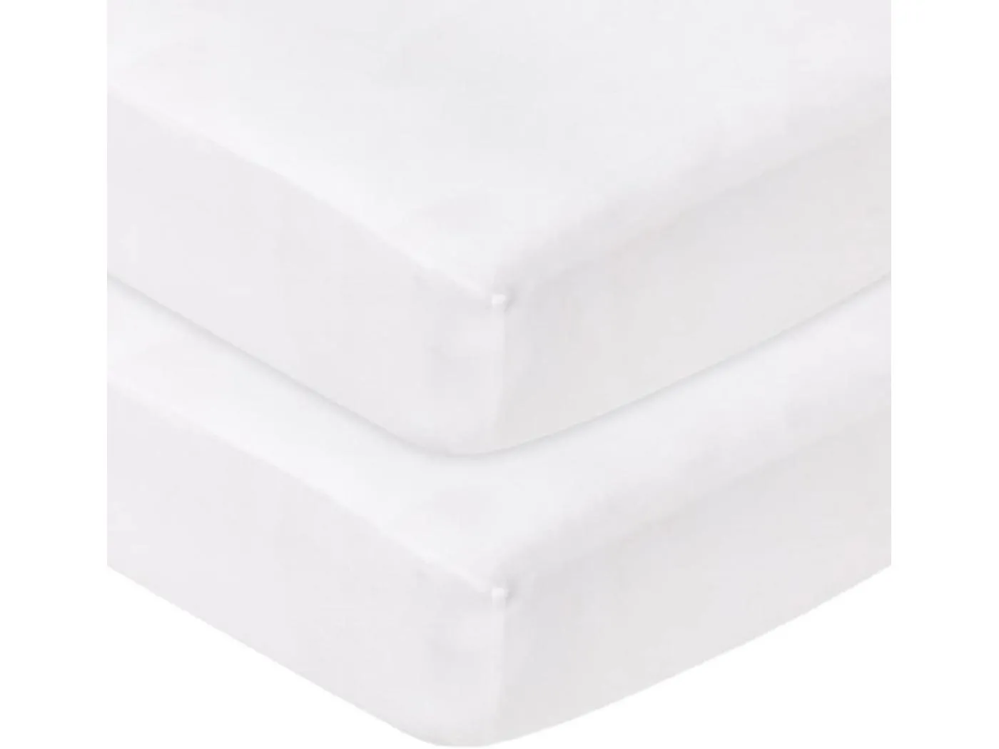 2er-Set Spannbettlaken 40x90 cm - aus Bio-Baumwolle