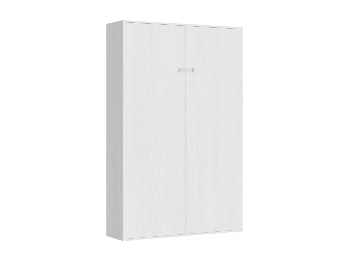 Vertikales Klappbett Kentaro 140 Esche weiß Klappbett