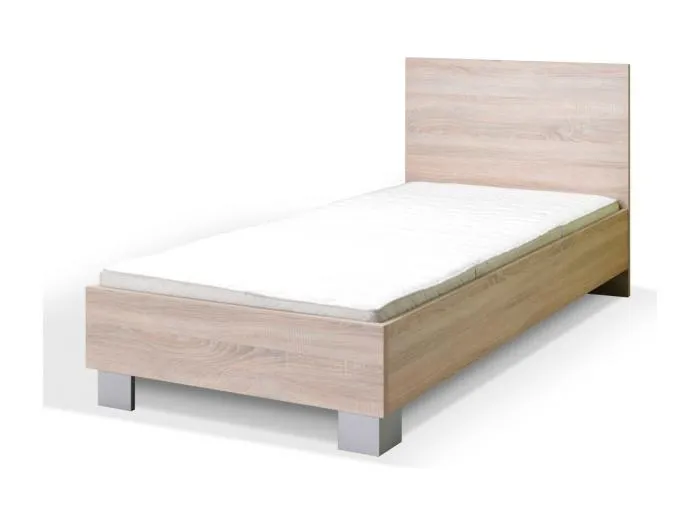 Kinderbett 90x190, Kollektion DUNDEE, Farbe Eiche.