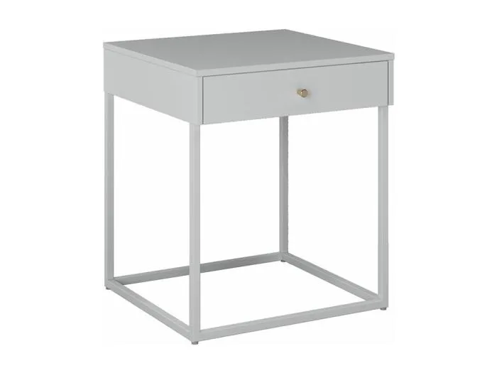 Pops Nachttisch 1 Schublade weiß.
