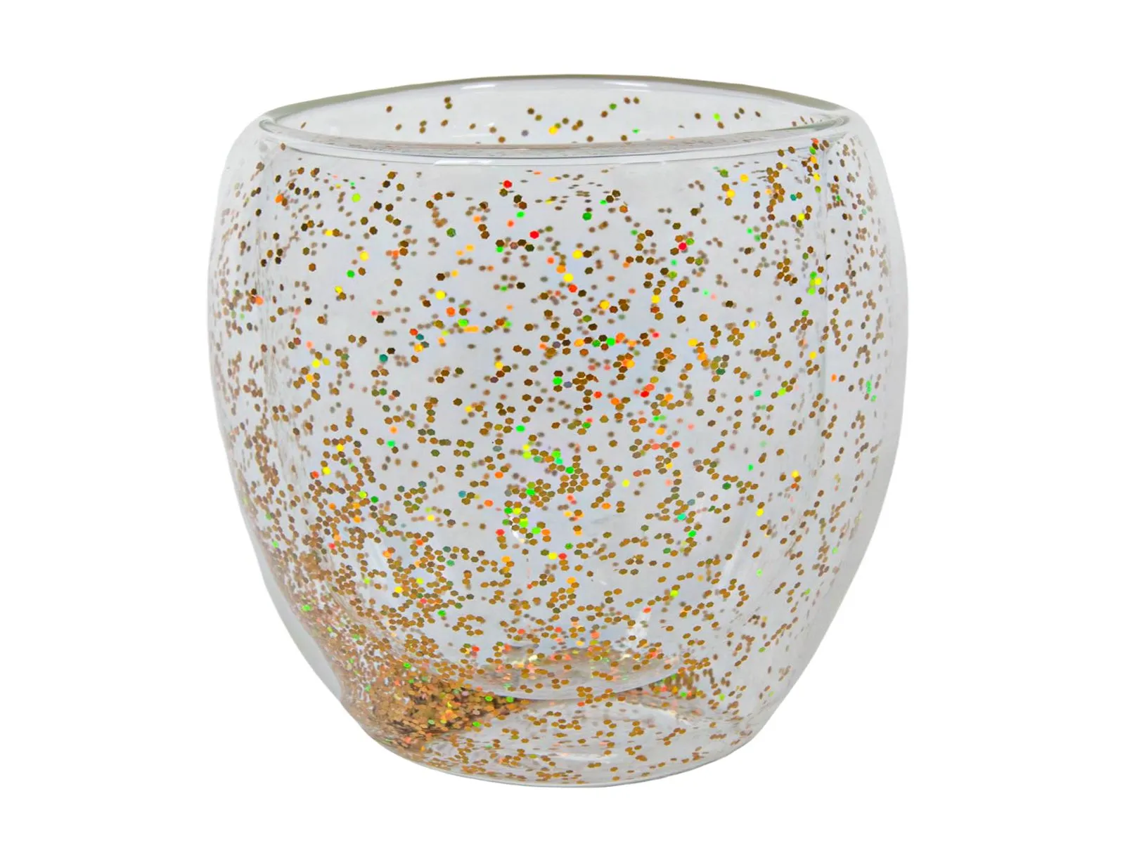 Trinkglas KONFETTI gold 148101