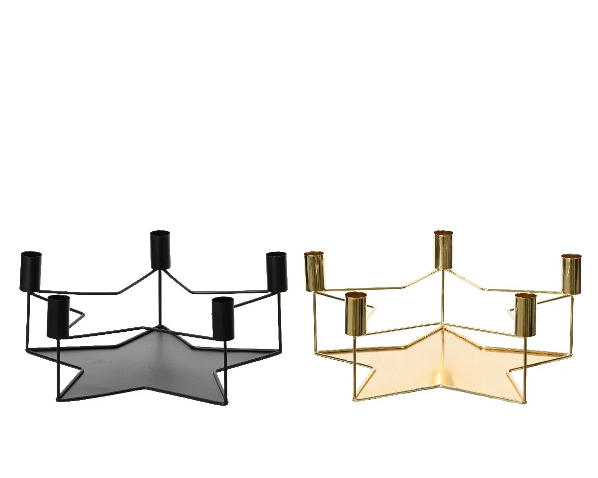 Kerzenhalter X-MAS STAR 322182