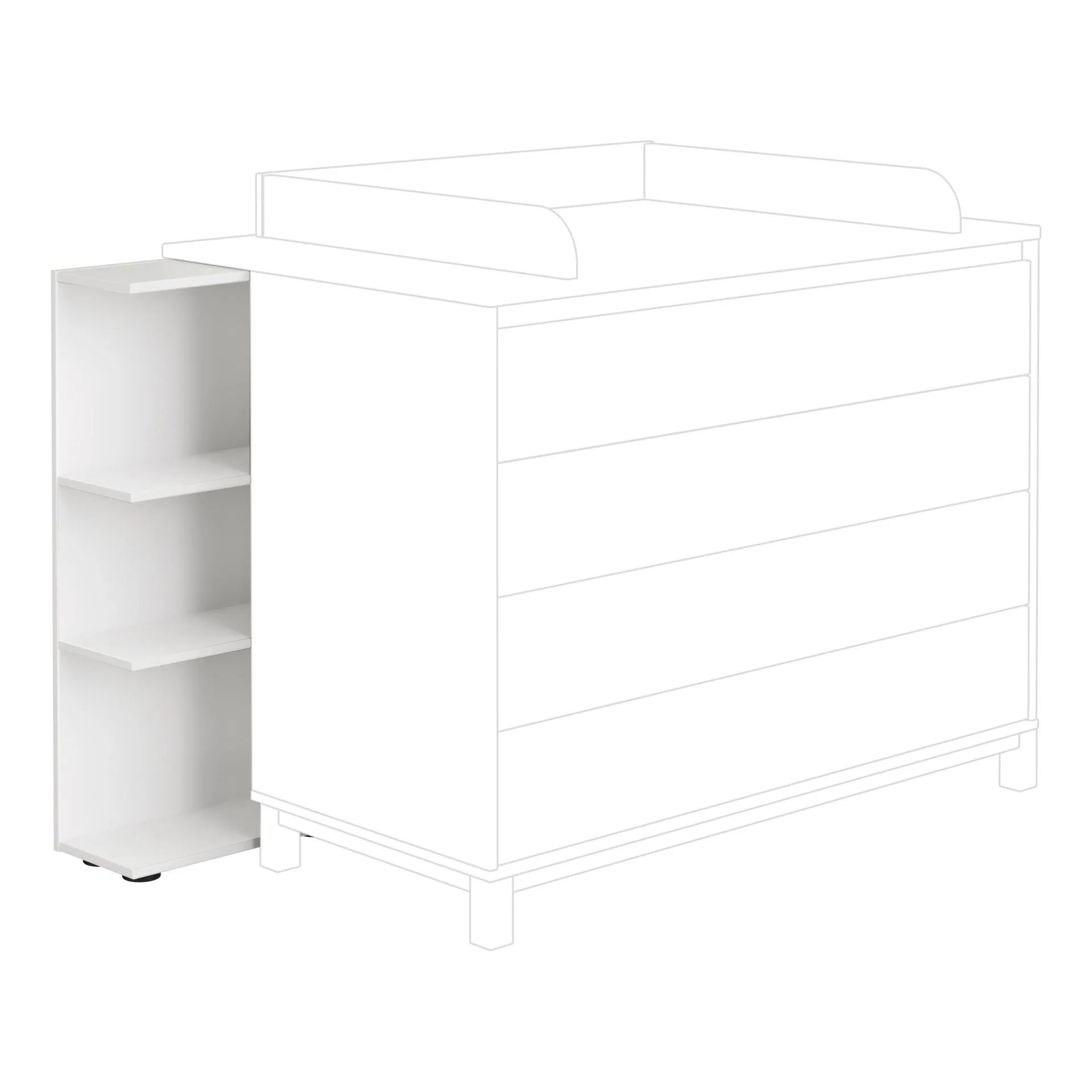 Wickelkommoden PAIDI Regal OLLI 384475