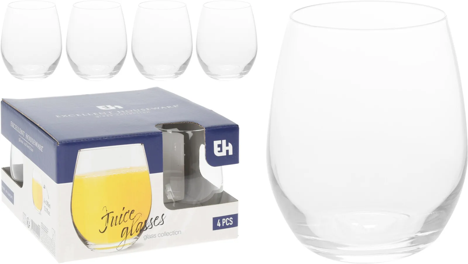 Trinkglas-Set QUATTRO 481290