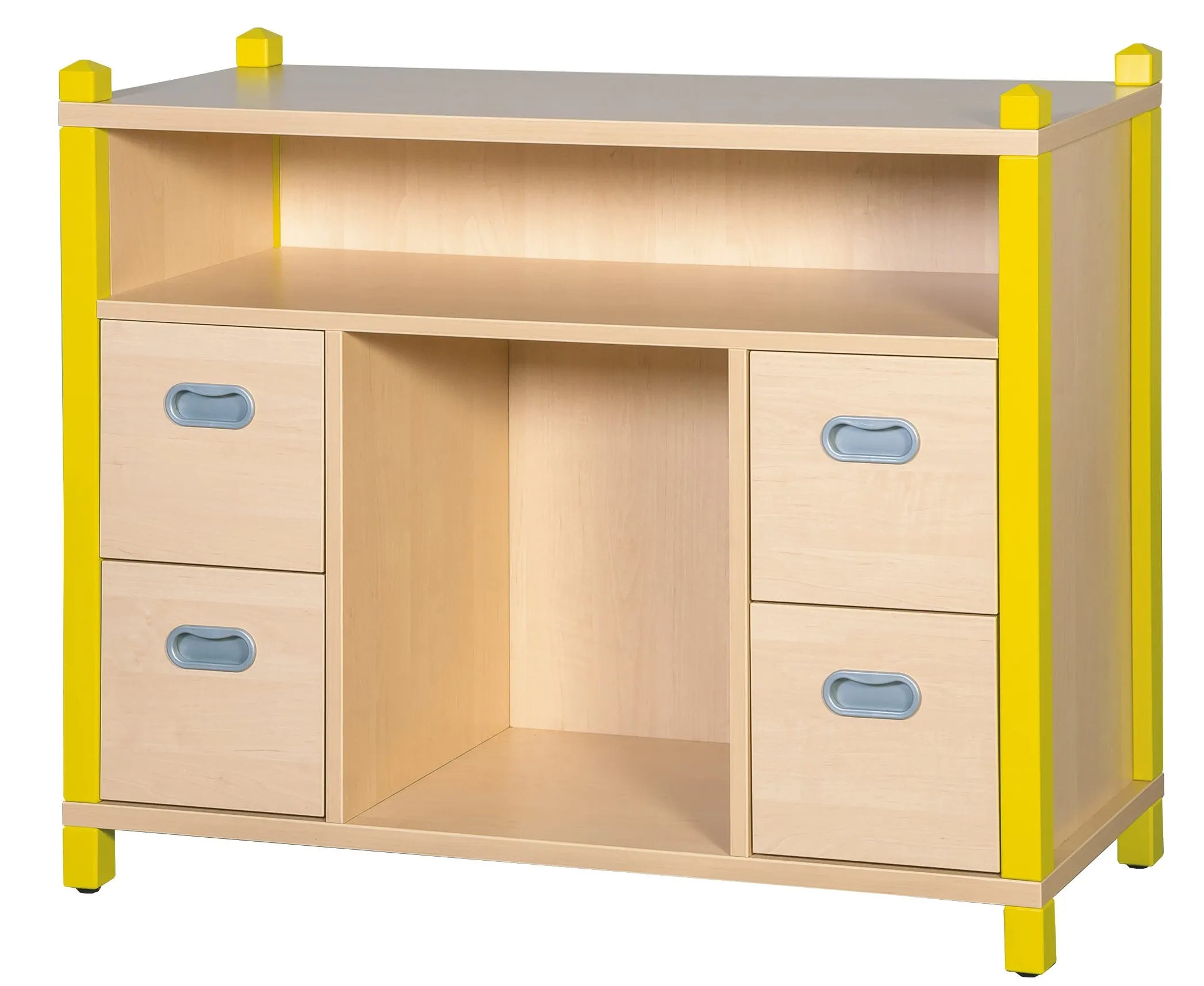 Spieleschrank 1 mit vier Dekorschüben