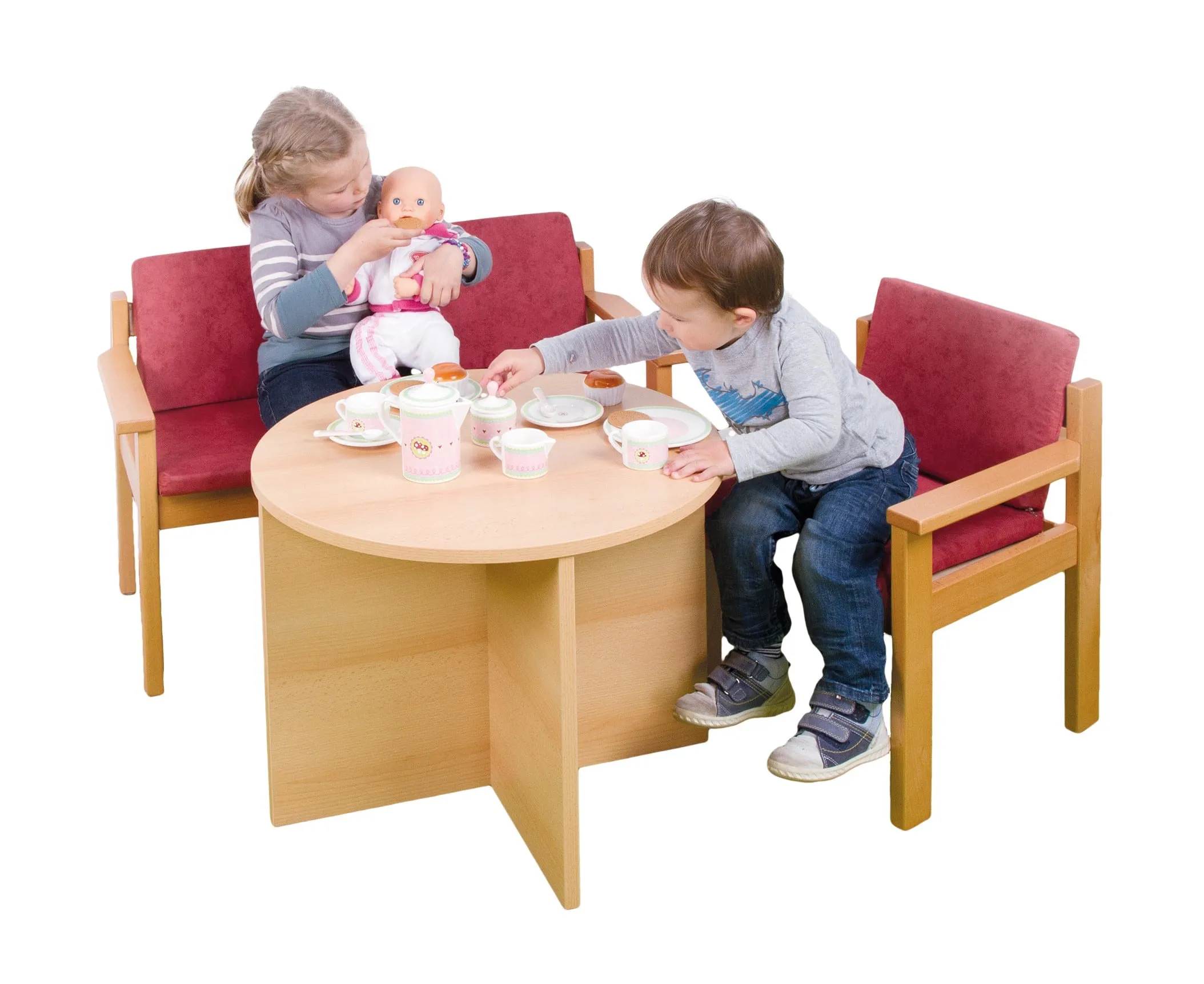 Sessel mit Polsterauflage