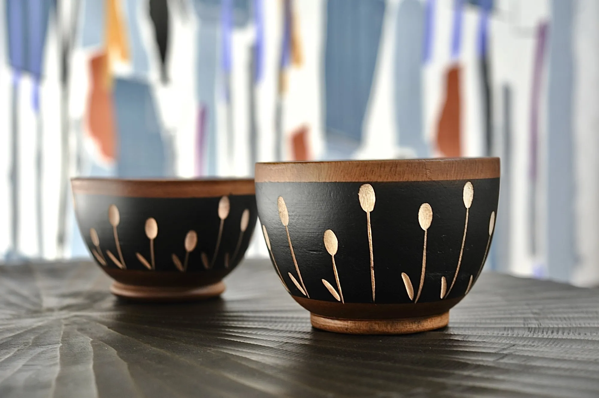 168484_167489_167490_dsc_e4146-1 'Mangoholz'-Schale 'Beet', Ø 15 cm, H 10 cm