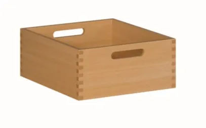 Massivholzkasten groß