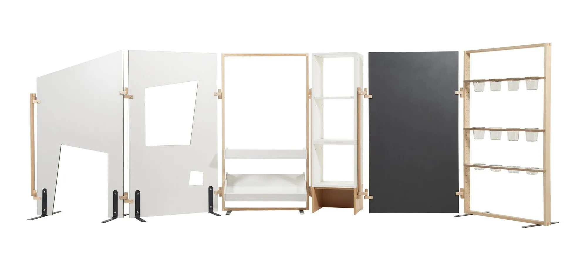 Dusyma kombi-mobil „Spiel mal mit“, Set aus Trennwänden als Raumteiler