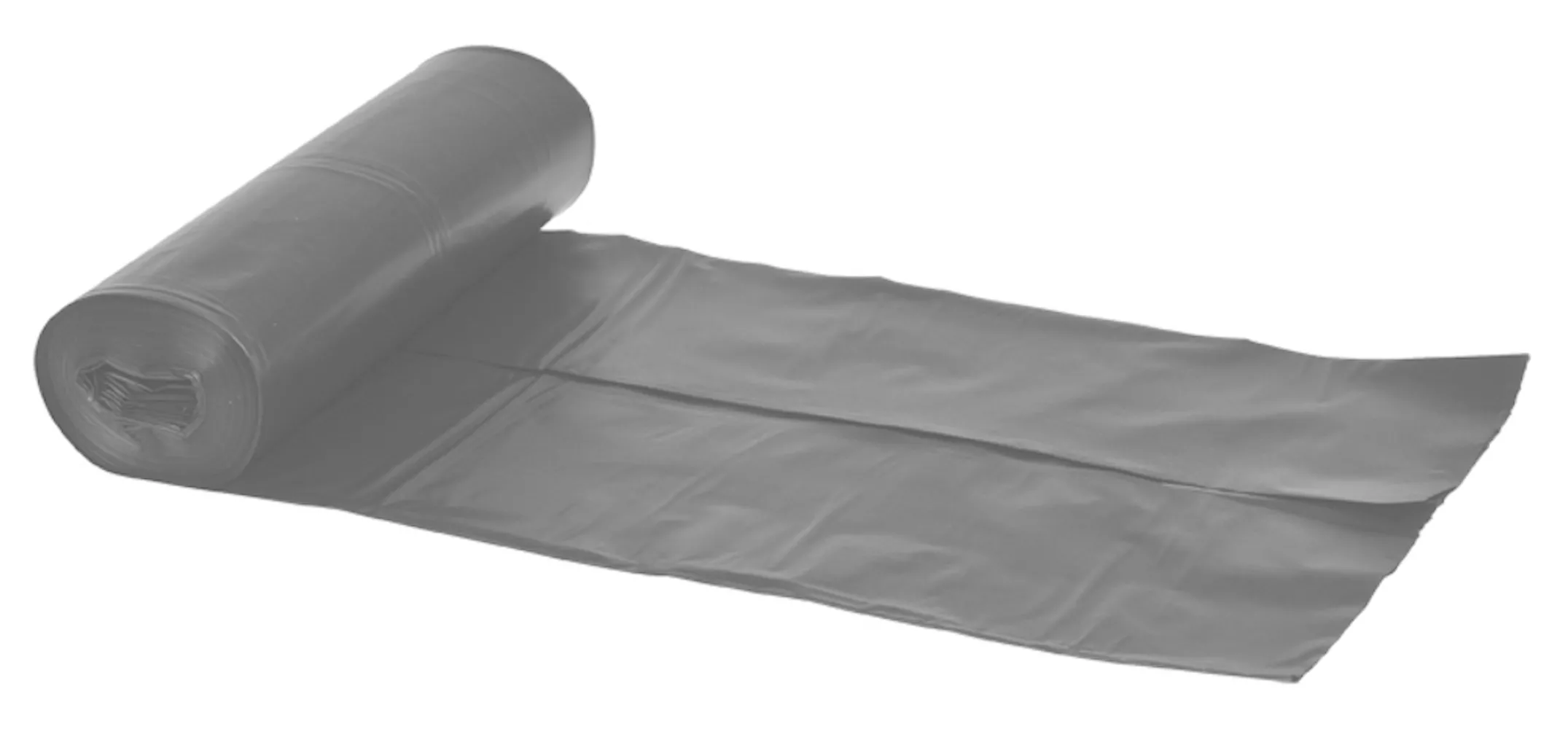 Geruchslose Perfect Fit Müllbeutel in hoher Qualität | 60 Liter | 24 Rollen je 10 Beutel | Zur Lagerung von Nahrungsmitteln geeignet | Grau