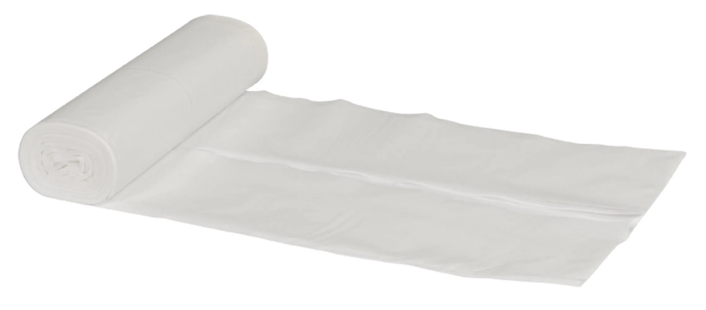 Geruchslose Perfect Fit Müllbeutel in hoher Qualität | 60 Liter | 24 Rollen je 10 Beutel | Zur Lagerung von Nahrungsmitteln geeignet | Weiß