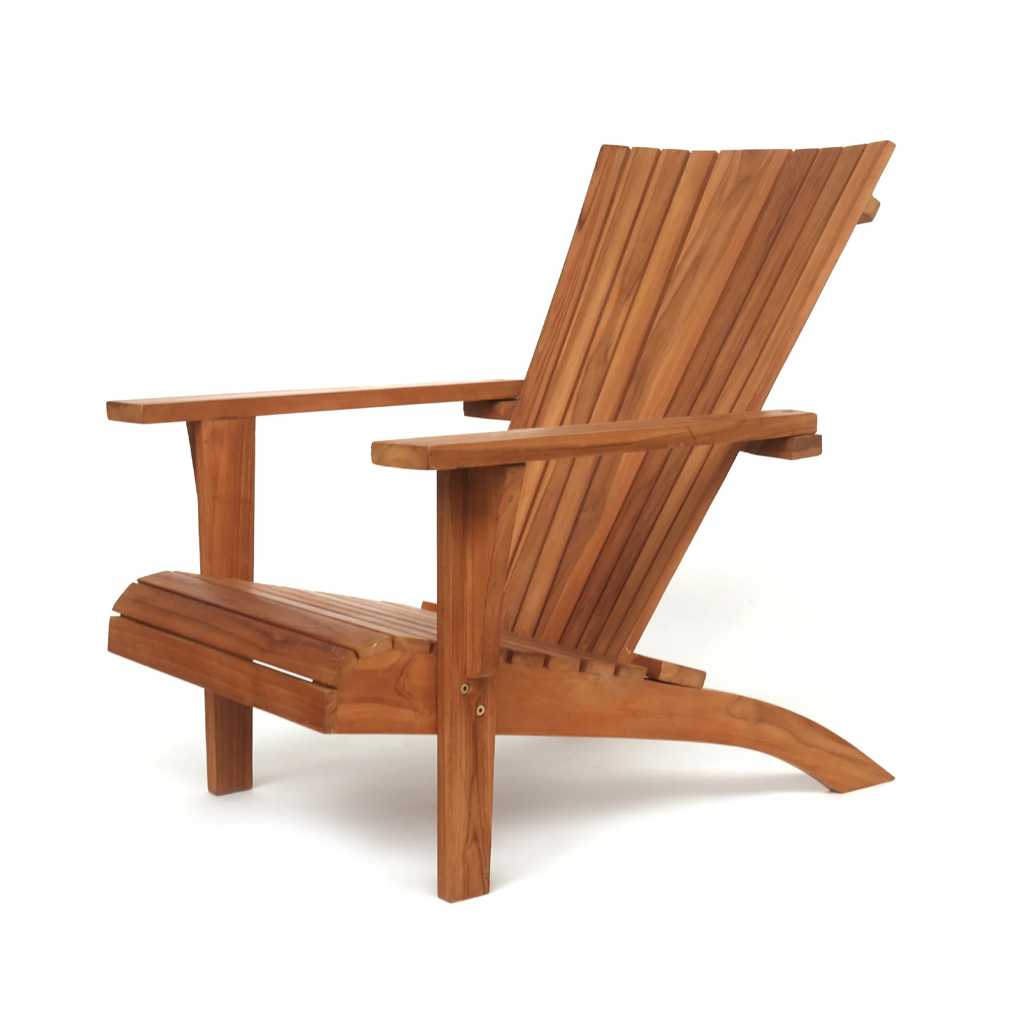 Garten-Lounger 'Petter' aus Teak, B 70 cm, H 90 cm, L 125 cm