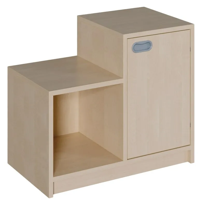 Stufenförmiger Schrank "SIDESTEP" in verschiedenen Höhen