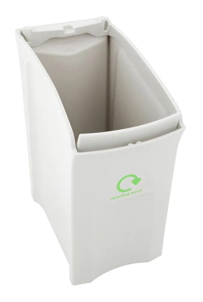 Wertstoffsammler Envirobin | 55 Liter, HxBxT 61,5x30,5x54cm | Polyetylen | Grau