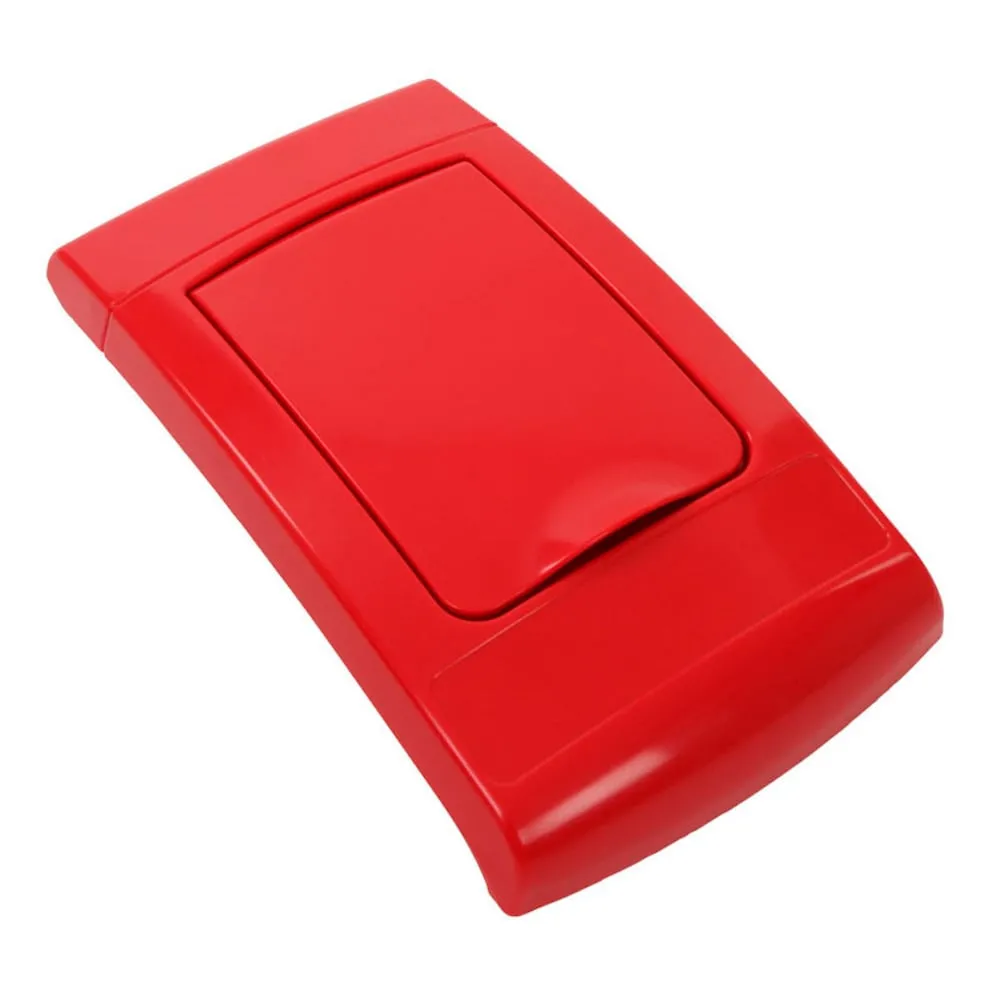 Hebedeckel für Wertstoffsammler Envirobin 55 & 82 Liter | HxBxT 9,6x30,8x52cm | Kunststoff | Rot