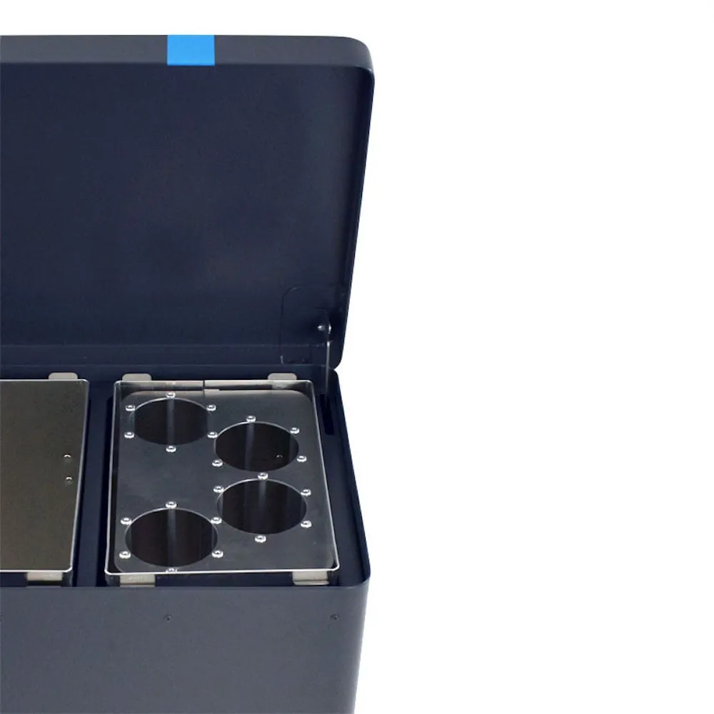 Bechereinsatz für Wertstoffsammler RecycloKick | HxBxT 55,2x19,3x29cm | Aluminium