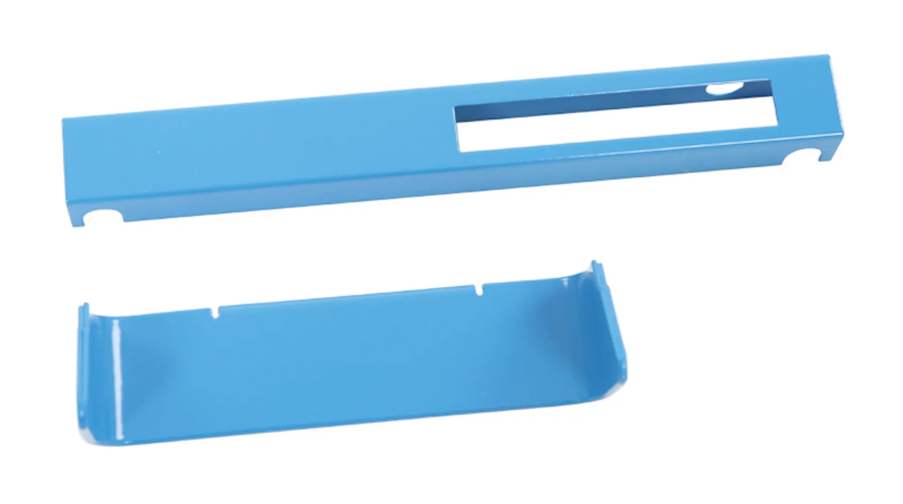 Farbcodierung Recyclingset für Wertstoffsammler Connector Bin | Aluminium | Blau