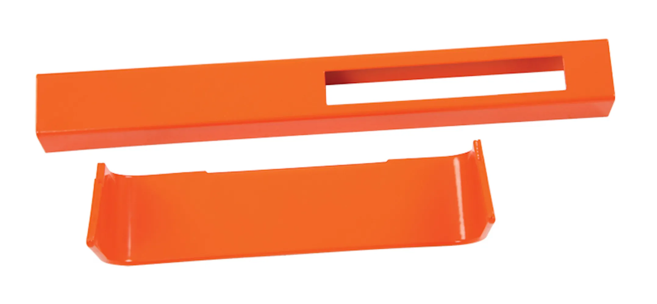 Farbcodierung Recyclingset für Wertstoffsammler Connector Bin | Aluminium | Orange