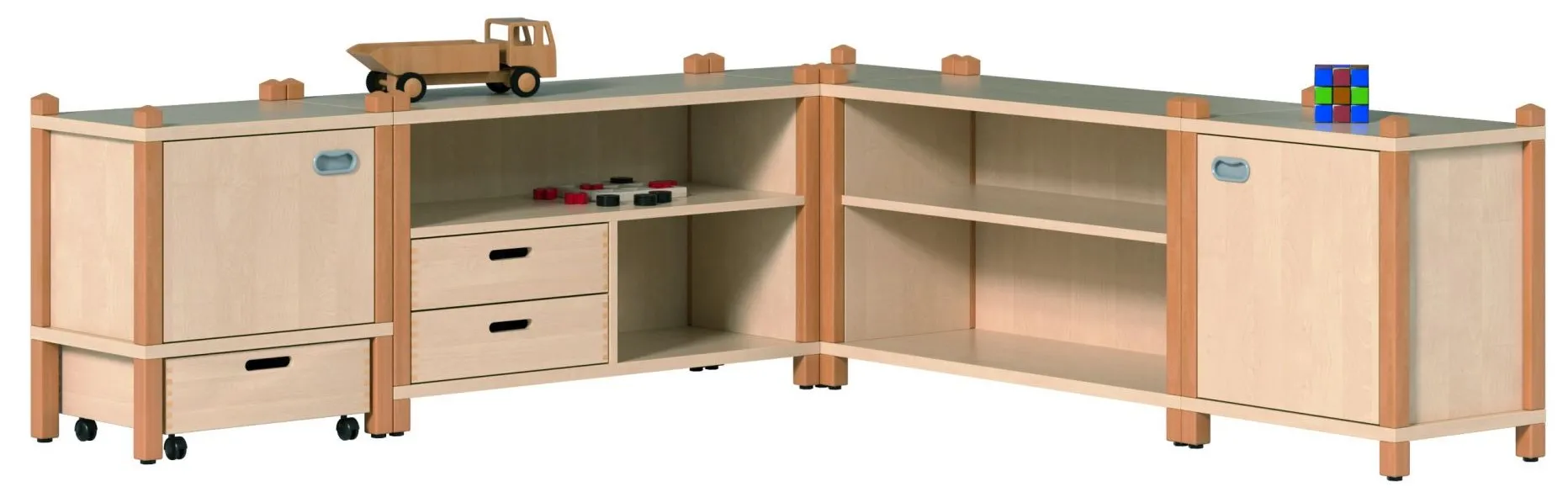 Regalsystem "Paul", Stollenregalsystem