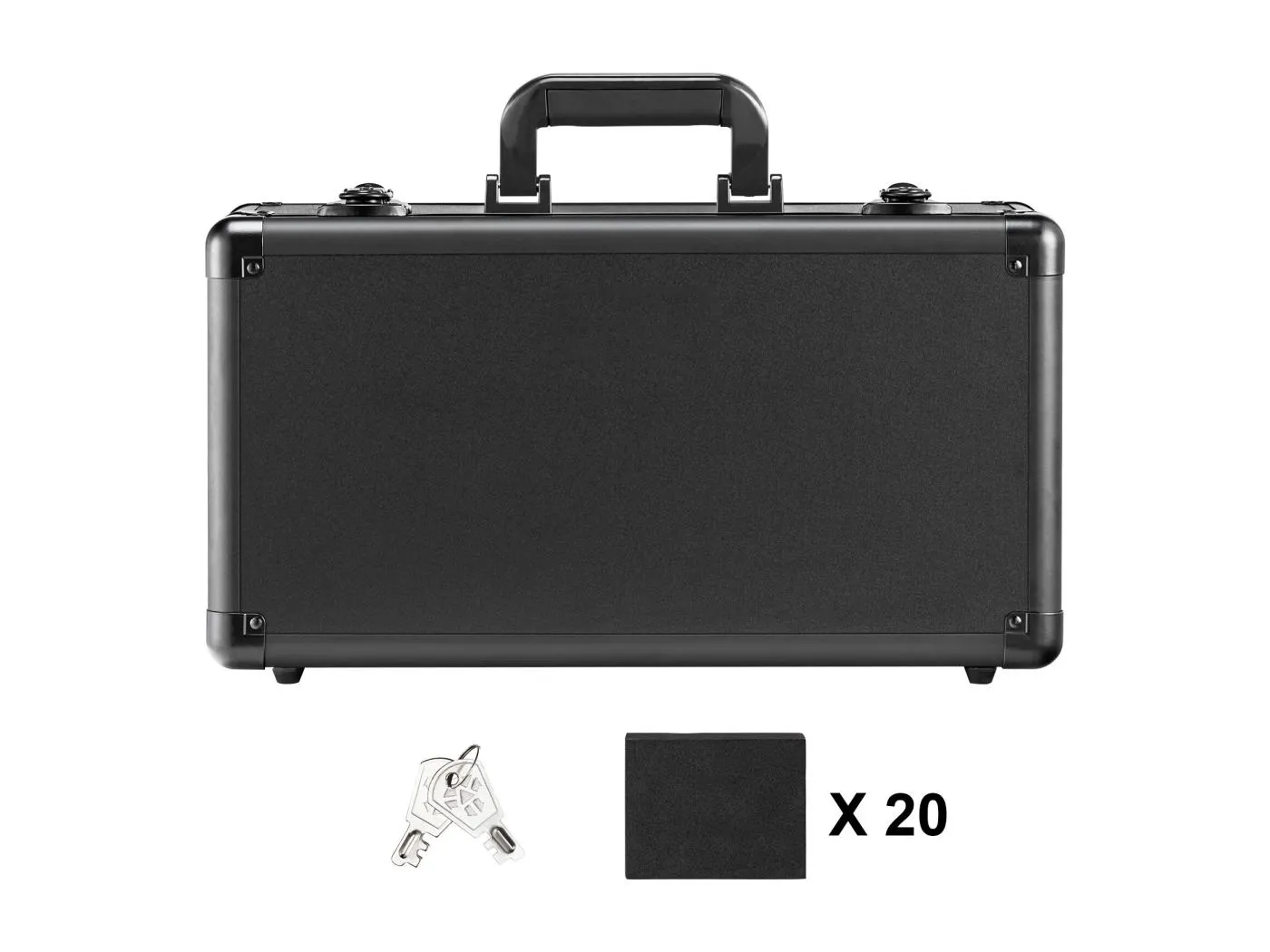 Aufbewahrungsbox, SucceBuy Classified Card Aufbewahrungsbox, 96 PSA-Karten, 4 Steckplätze, Schlüsseletui