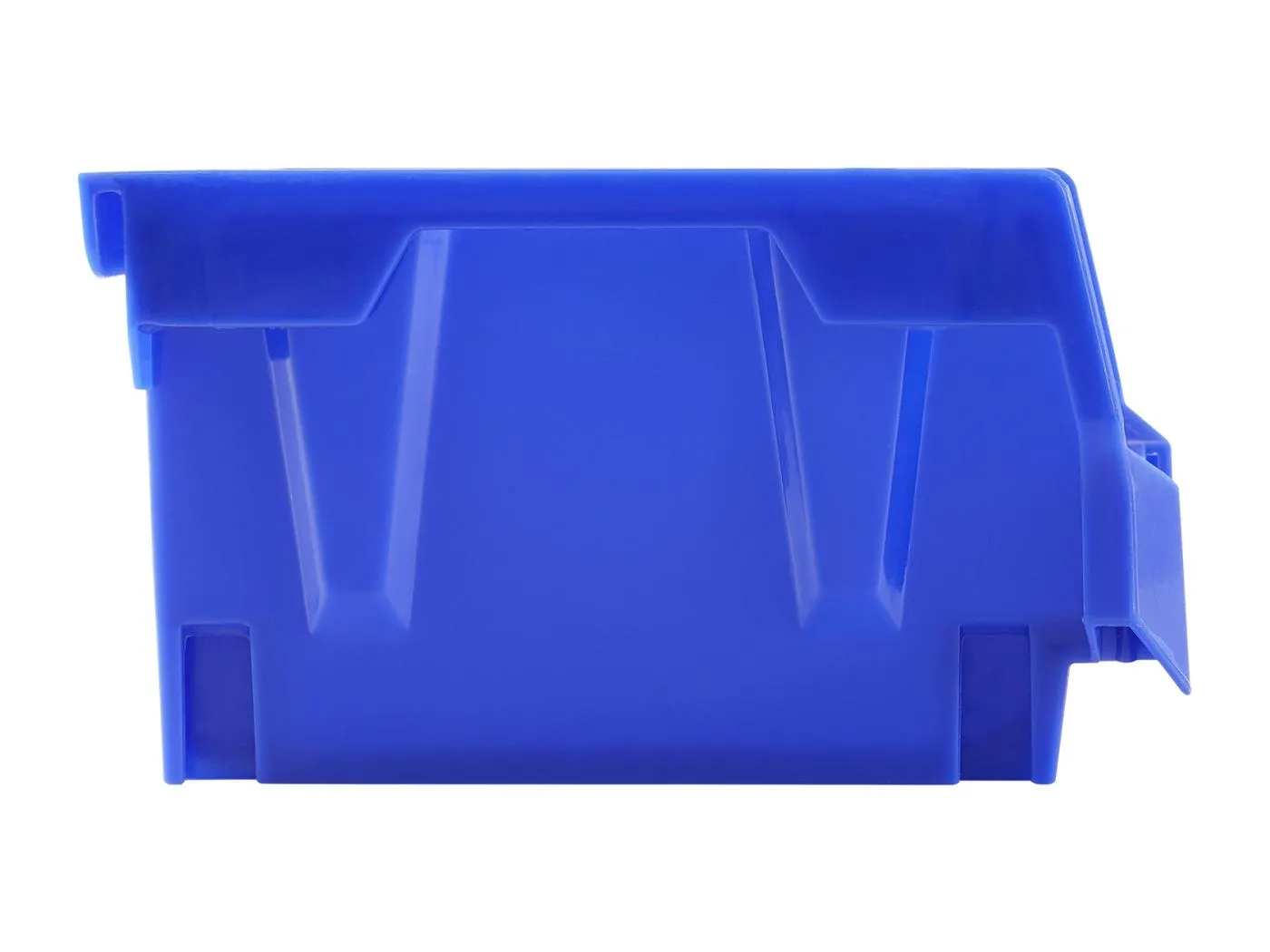 Aufbewahrungsboxen, SucceBuy 24er-Pack Stapelbare Hängeaufbewahrungsbehälter, Kunststoff-Organizer, Blau/Rot