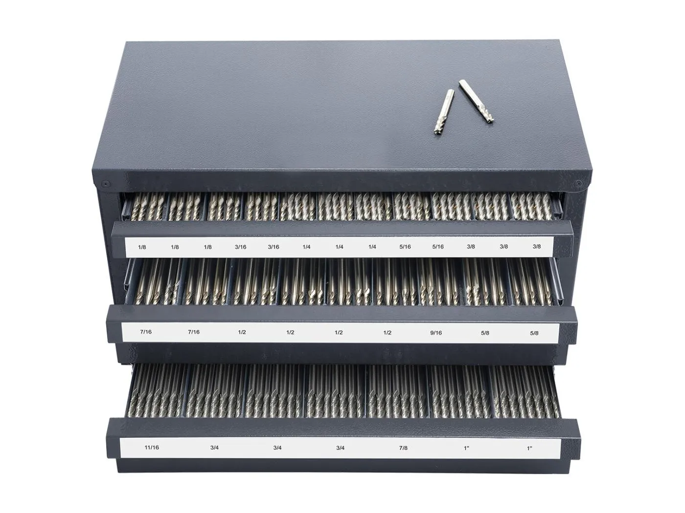 Aufbewahrungsschrank SucceBuy für Oberflächenwerkzeuge, 3 Schubladen, 2.54/20.32cm - 2.54cm, 29 Fächer