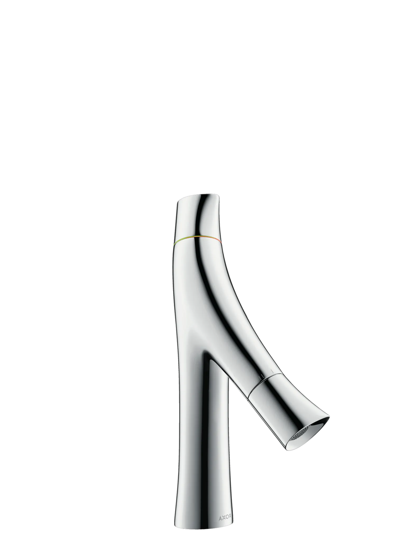 Zweigriff Waschtischarmatur 80 Axor Starck Organic ohne Ablaufgarnitur chrom