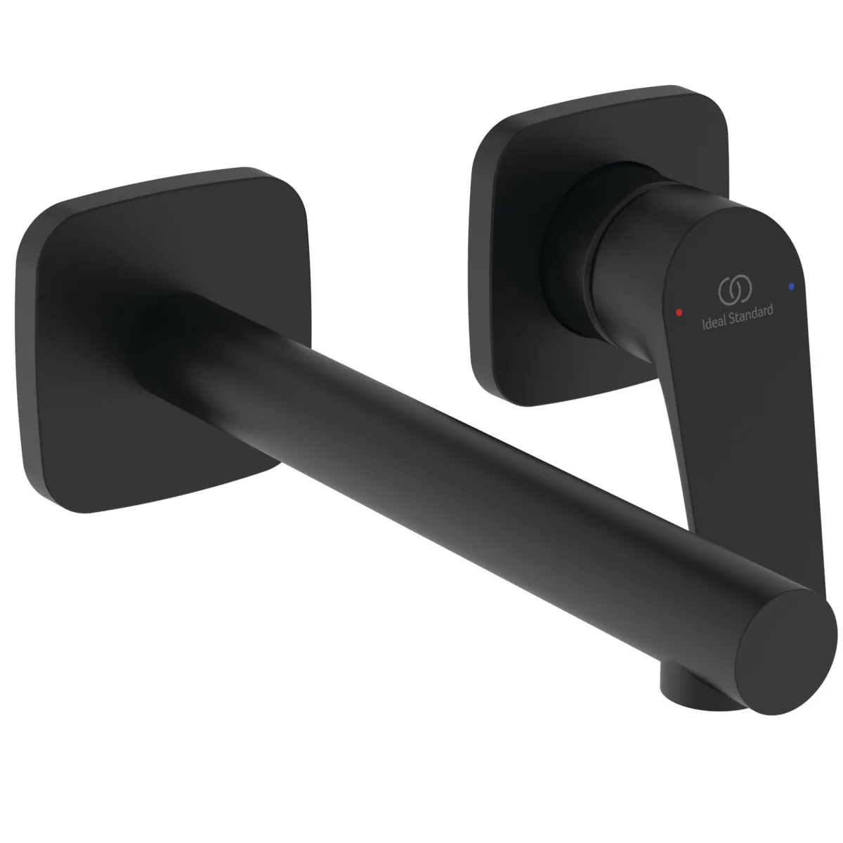 Einhand-Waschtischarmatur „Ceralife C“ Ausladung 180 mm in Silk Black