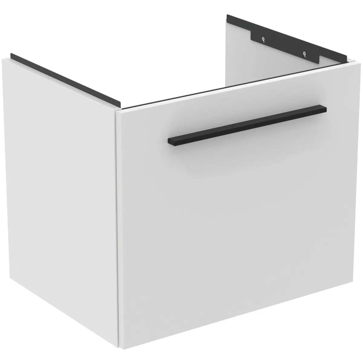 Waschtischunterschrank i.life A 1 Auszug 530x400x440mm Weiß matt