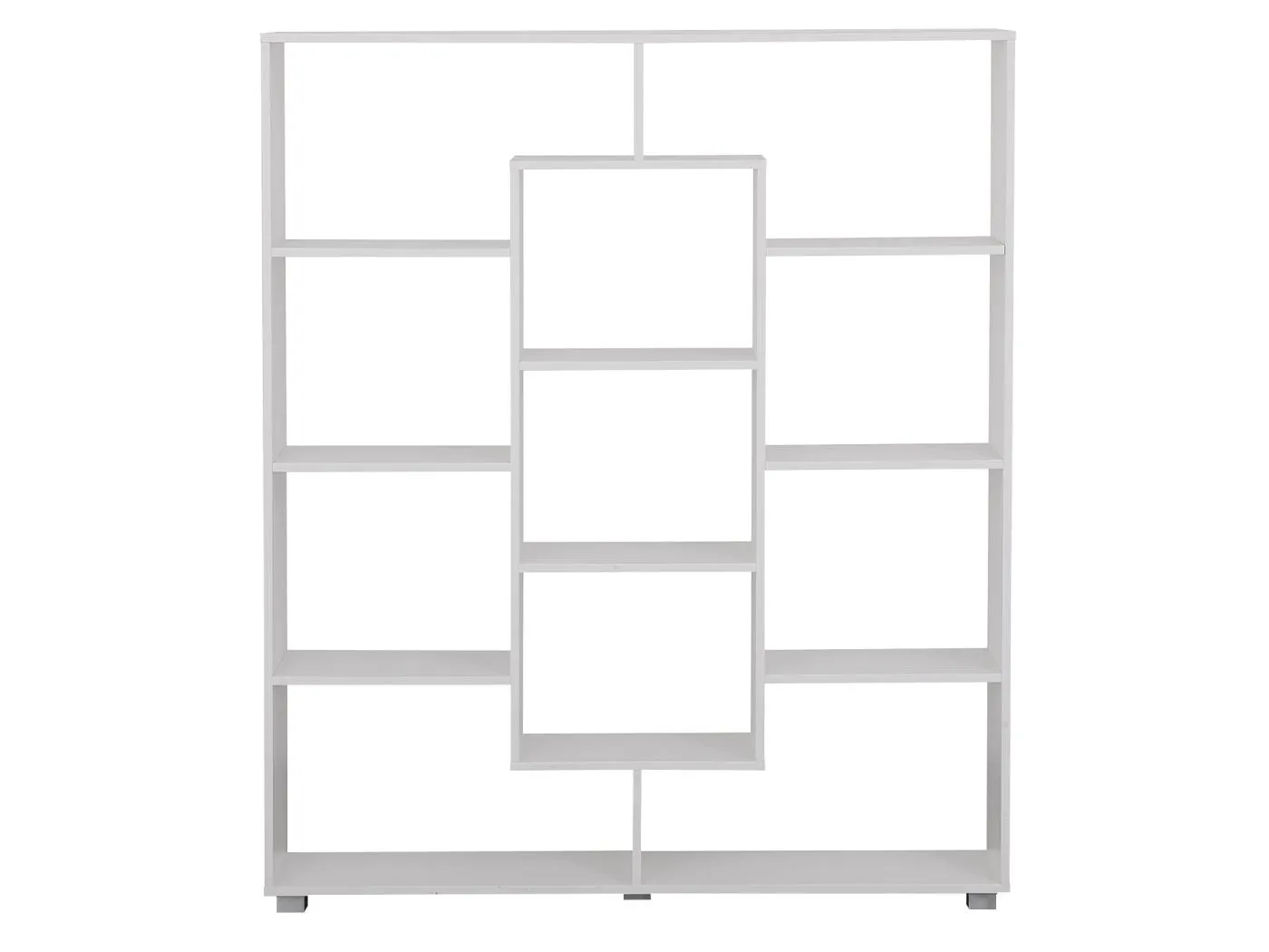 Weißes Bücherregal EMILY
