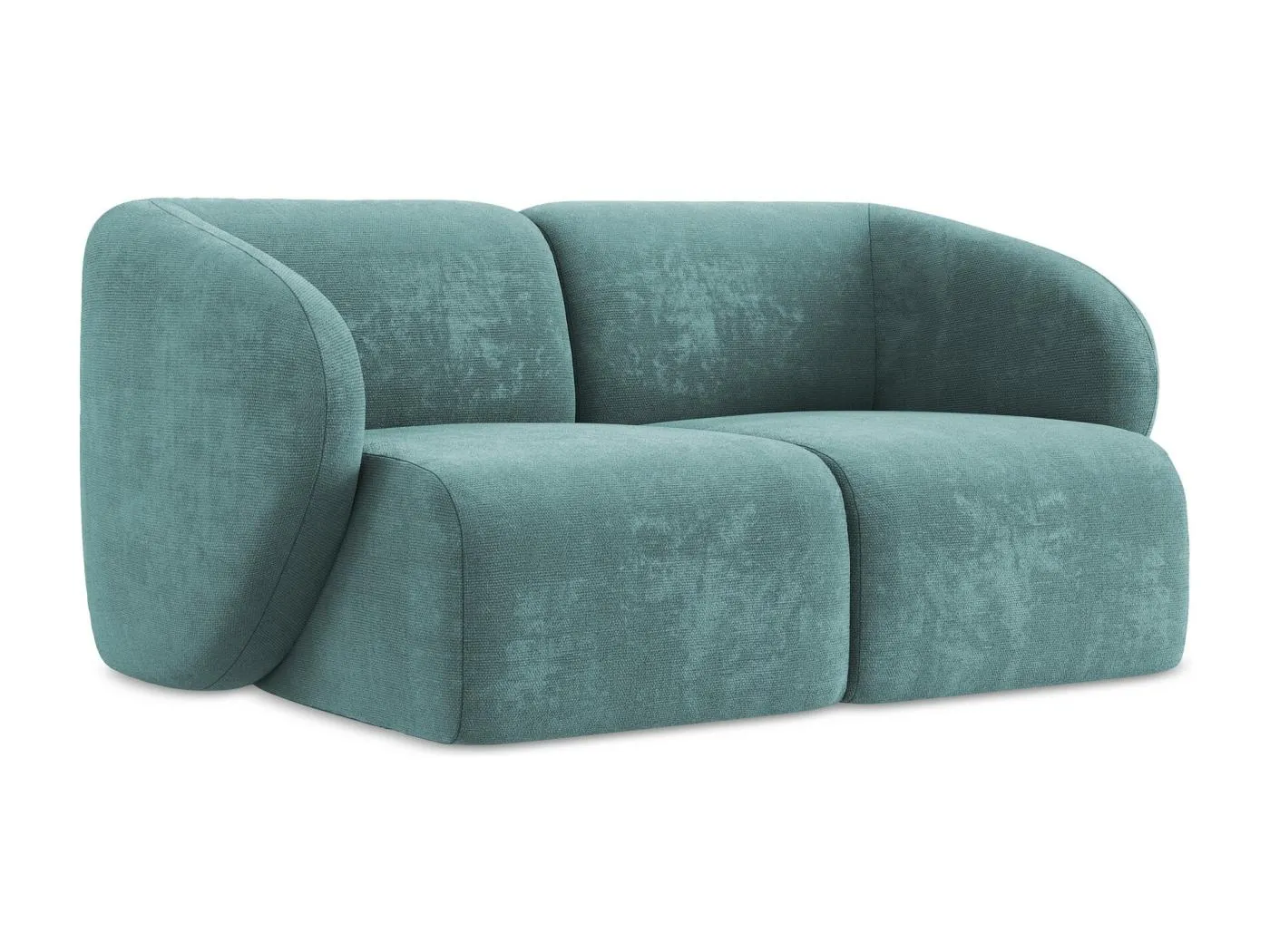 2-Sitzer Sofa - - Chenille - Jeans - LANI