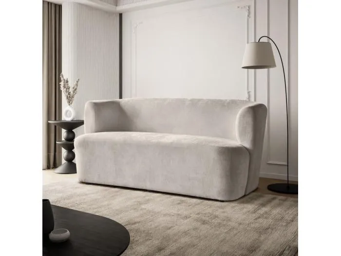 2-SITZER SOFA Nori cappuccino velour