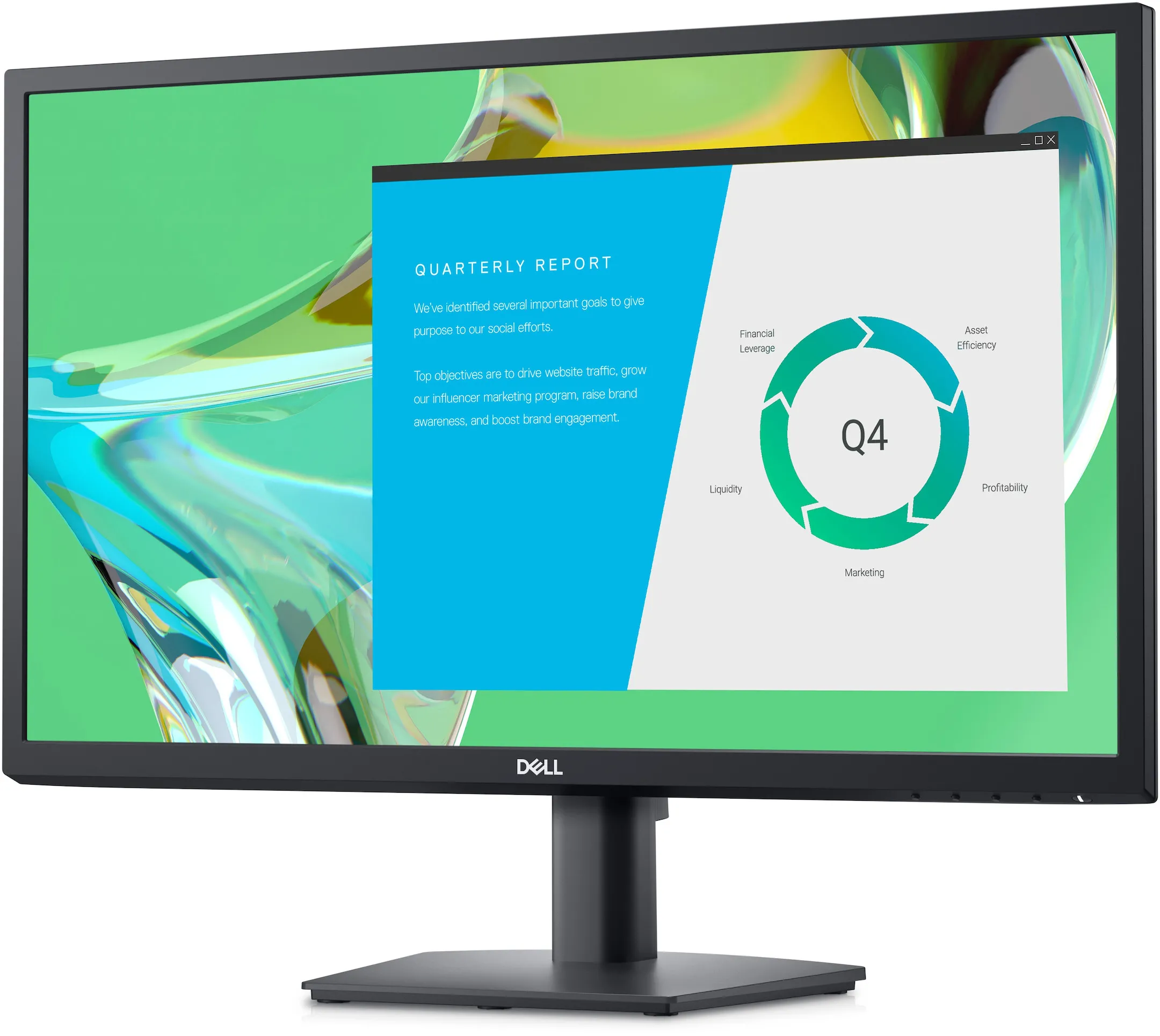 Dell E2422HN 24" IPS Monitor, 1920 x 1080 Full HD, 60Hz, 5ms