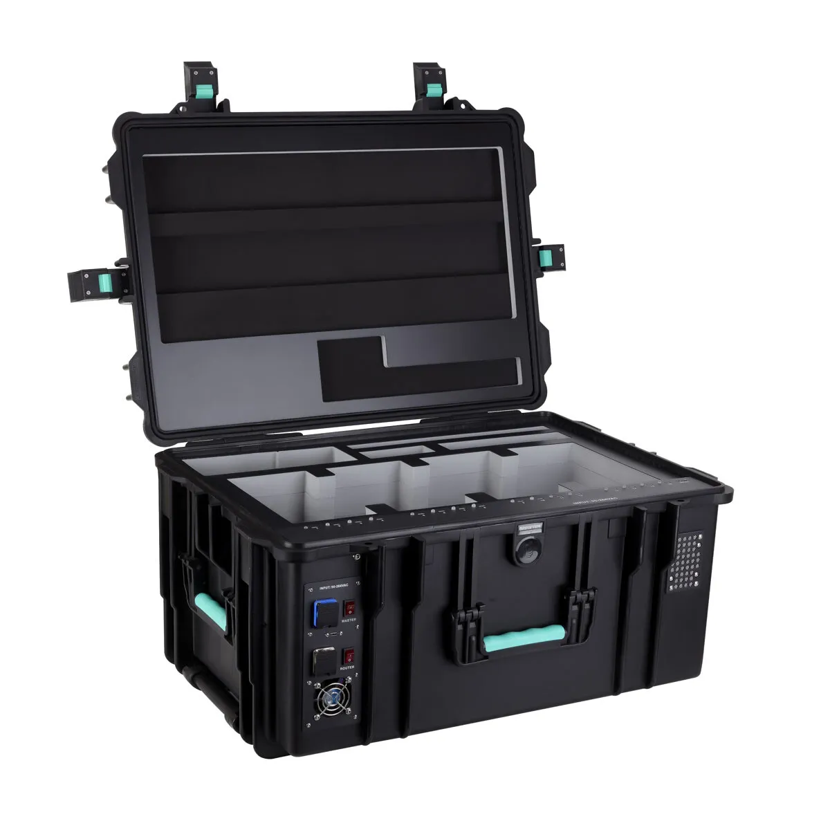 Deqster KT16S (2. Gen.) Tablet-Koffer für 16 Tablets