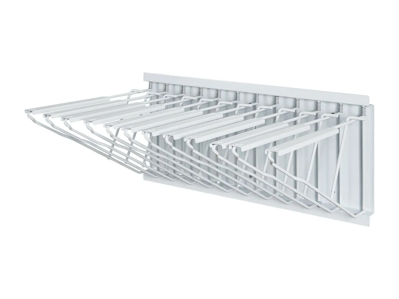 Ablagefach SucceBuy, 12 schwenkbare Halterungen, fasst 1.200 Blätter