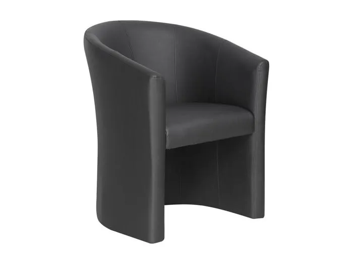 Salonstuhl KYOTO – Bequem – Schwarz – Vintage-Stil