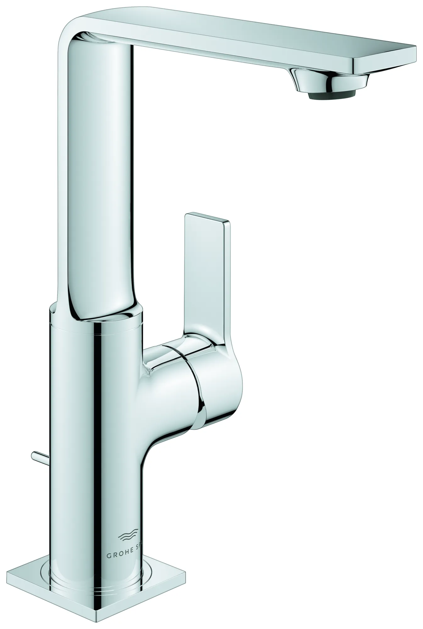 Einhand-Waschtischbatterie Allure 32146_1, L-Size, schwenkbarer Auslauf, Zugstangen-Ablaufgarnitur, chrom