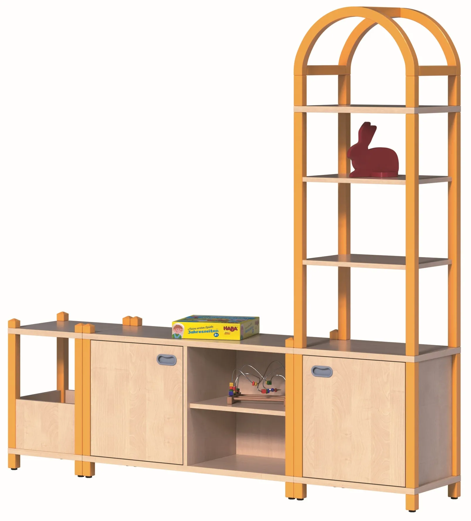 Regalsystem "Maximilian", Stollenregalsystem