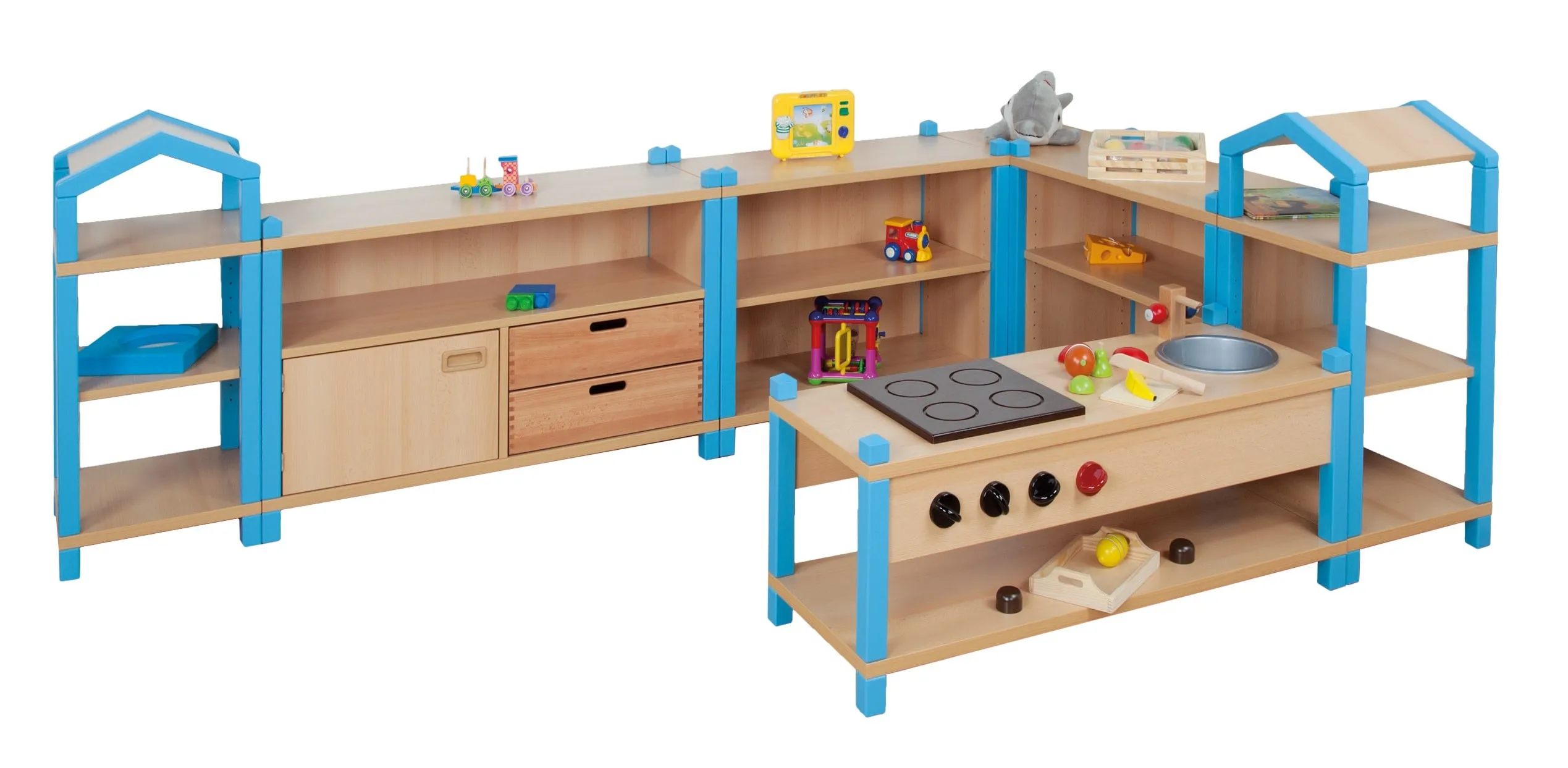 Regalsystem "Simone", Stollenregalsystem