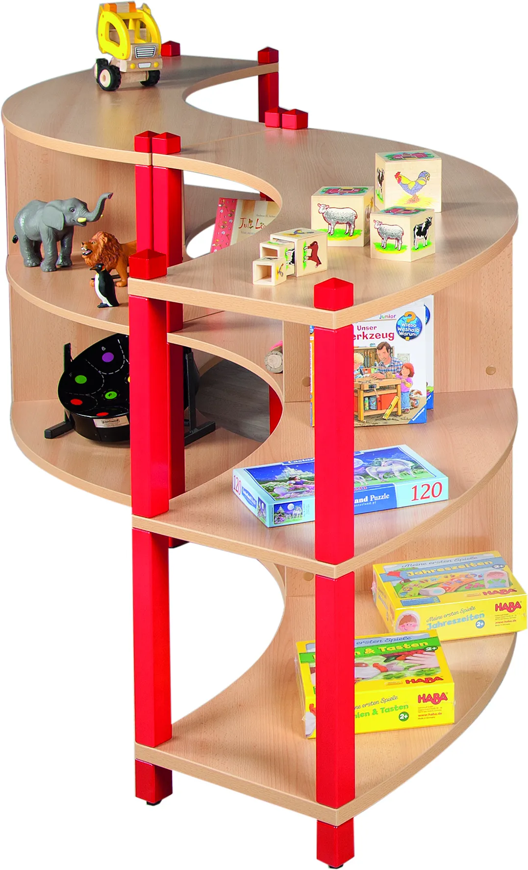 Regalsystem "Cora", Stollenregalsystem