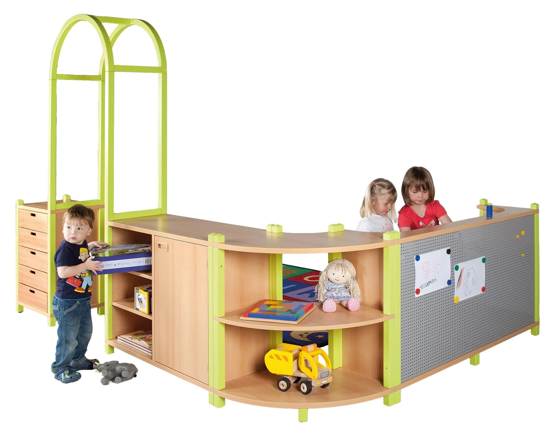 Regalsystem "Laura", Stollenregalsystem