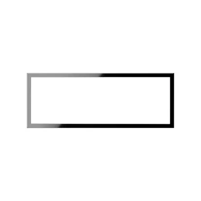 3-fach Rahmen Matrix schwarz Simon 100