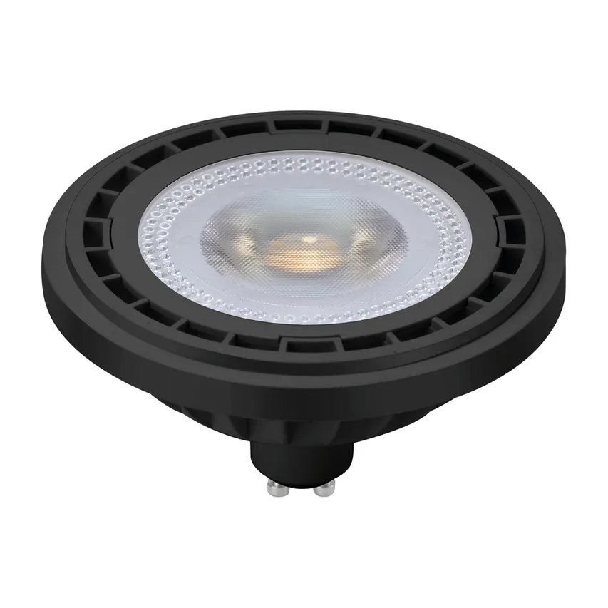 AR111 GU10 6W 3000K 510lm bei 360° 450lm bei 90° Schwarz