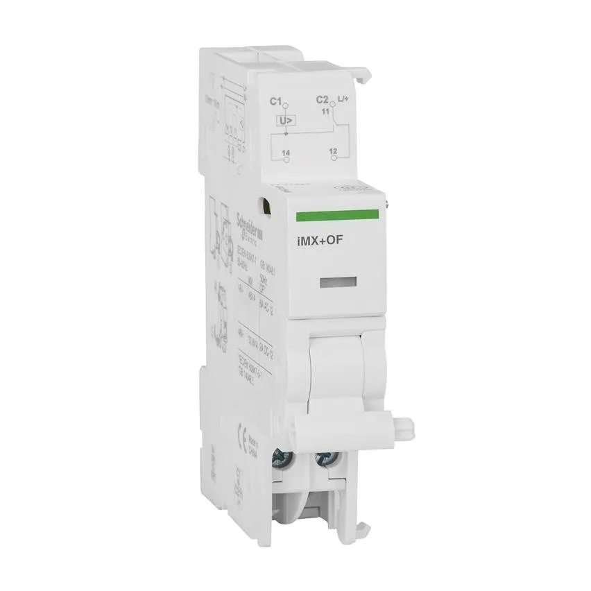 Arbeitsstromauslöser Acti9 mit Kontakt iMX+OF-48 1CO 48 V AC/DC