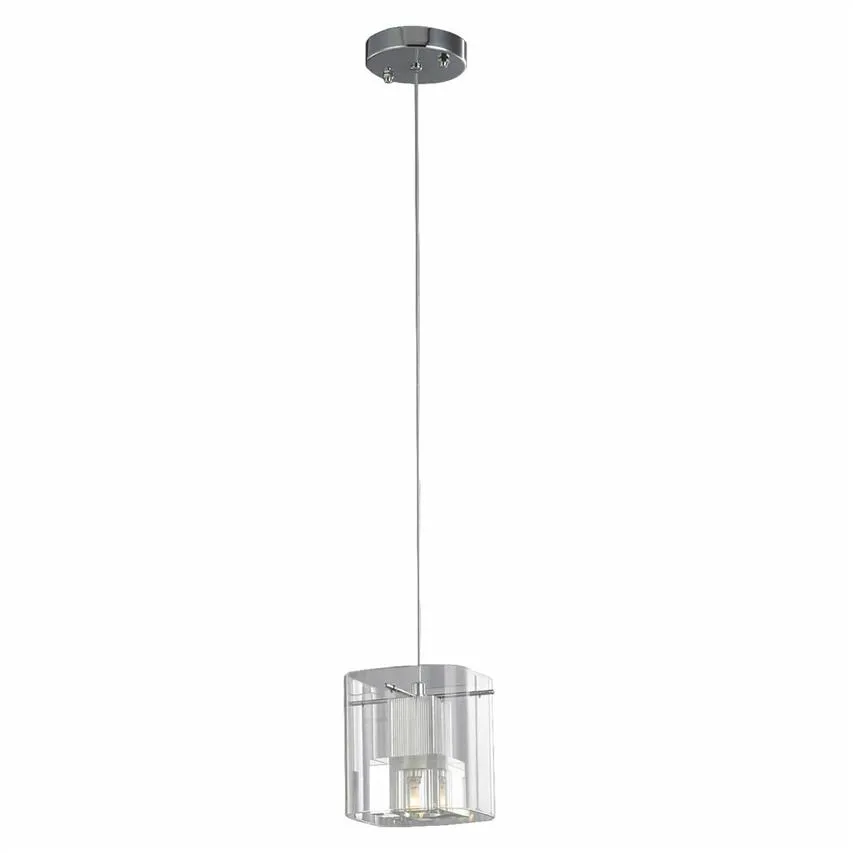 BLASK Hängeleuchte G9 40W silber LP-PD-3036-1 T Light Prestige