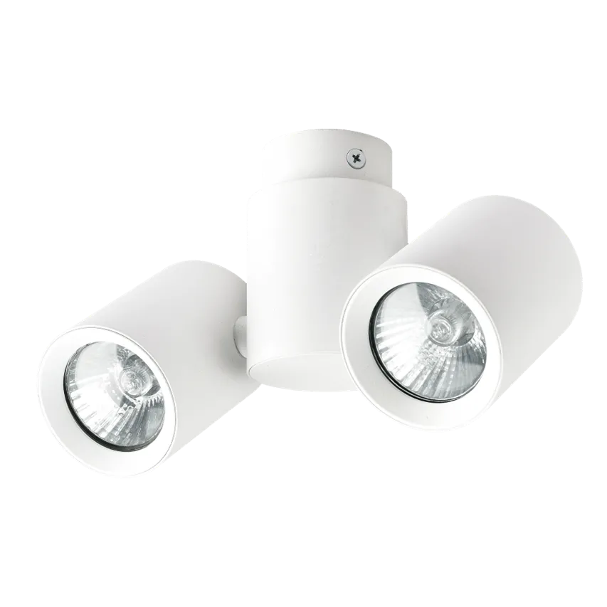 Boston 2 Strahler weiß 2xGU10 LP-741/2W WH Light Prestige