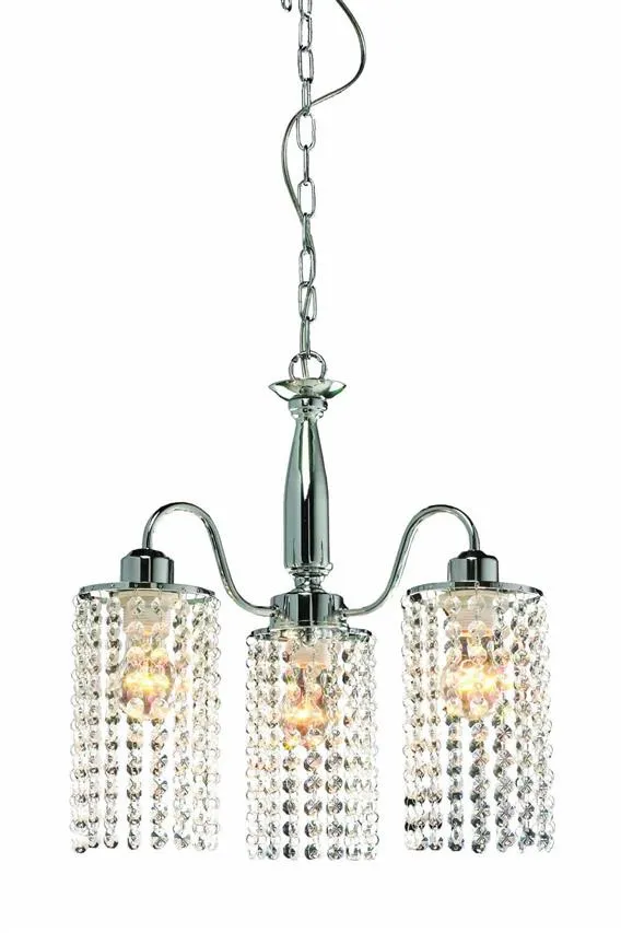 Bright Star Pendelleuchte 3xE27 silber LP-812/3P Light Prestige