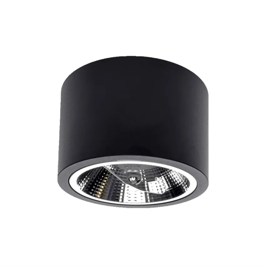 Camino QR111 schwarz Anbauleuchte LP-1101/1SM BK Light Prestige