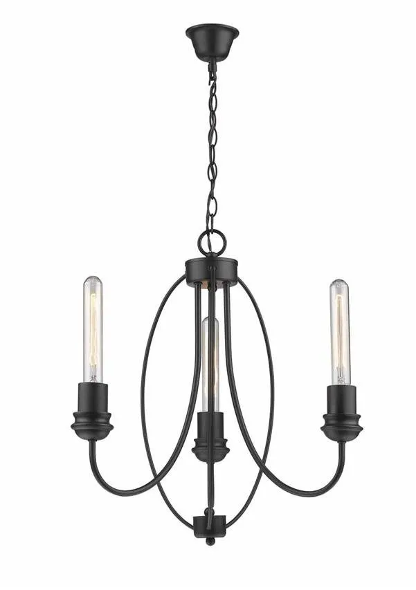 Canaria 3 3xE27 schwarz Pendelleuchte LP-6704/3P Light Prestige